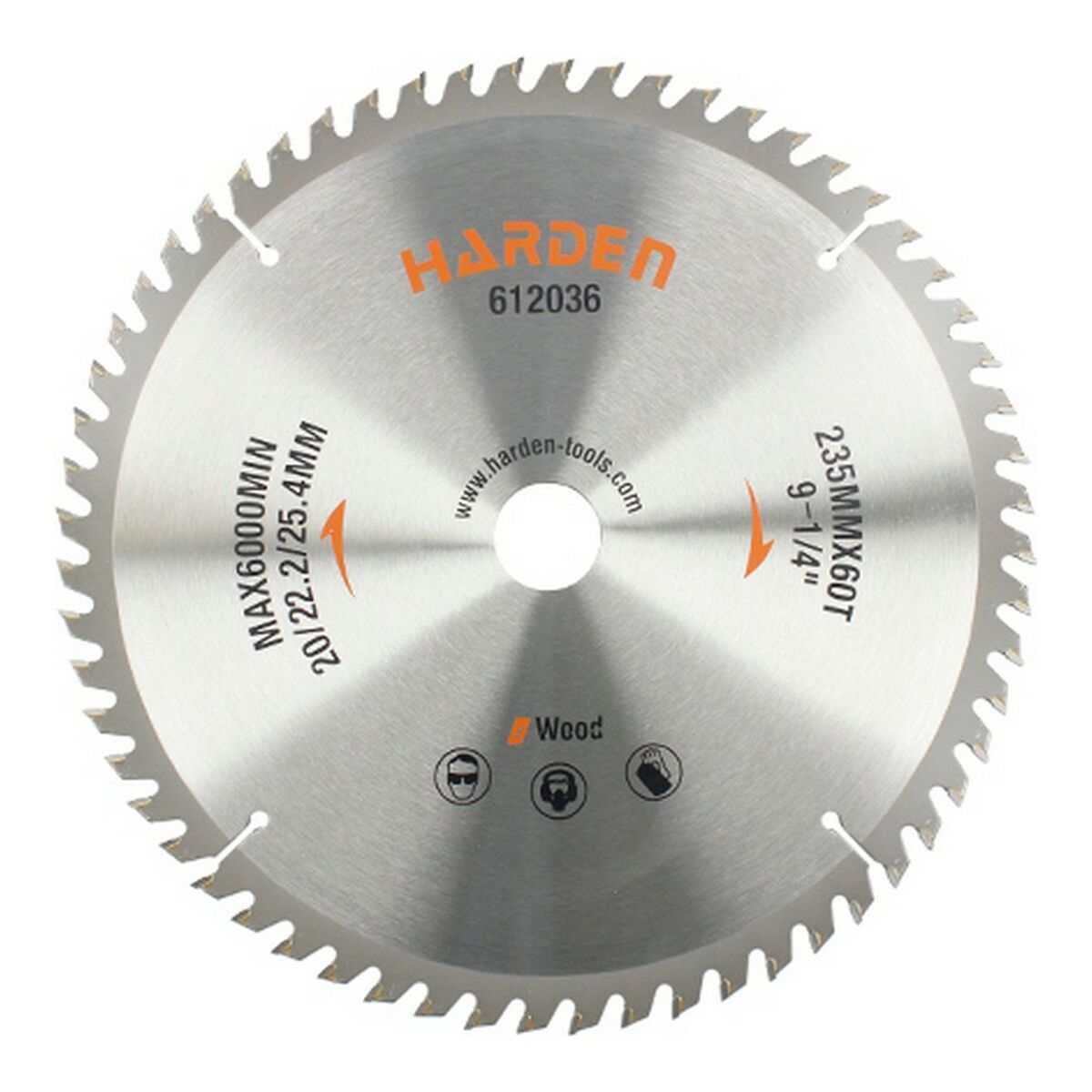 Disk ostří Harden Dřevo Ø 235 x 25,4 mm